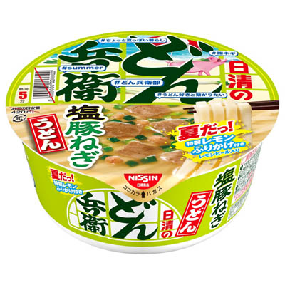 日清のどん兵衛　塩豚ねぎうどん　７９ｇ
