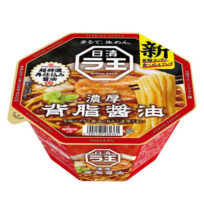 日清ラ王　濃厚背脂醤油　１１３ｇ