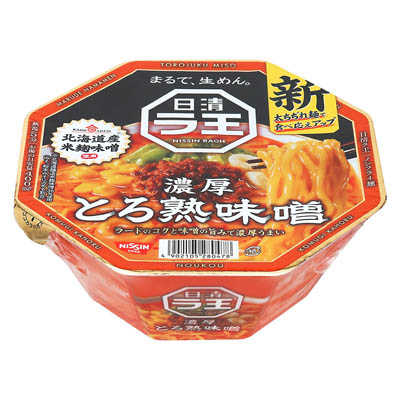 日清　ラ王　濃厚とろ熟味噌　118ｇ