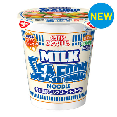 日清　カップヌードル　冬の濃厚ミルクシーフードヌードル　80ｇ