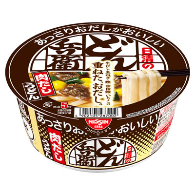 日清のあっさりおだしがおいしいどん兵衛　肉だしうどん　74ｇ