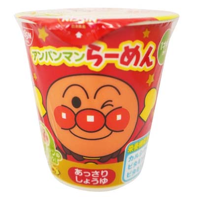 日清　アンパンマンらーめん　あっさりしょうゆ　32ｇ