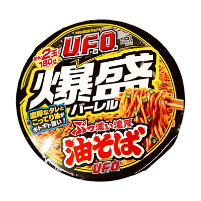 日清　焼そばＵ.Ｆ.Ｏ.爆盛バーレル油そば　212g