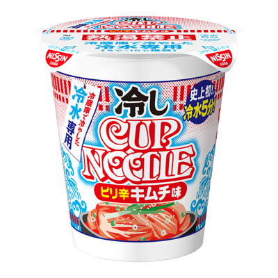 日清　冷しカップヌードル　ピリ辛キムチ味　60ｇ