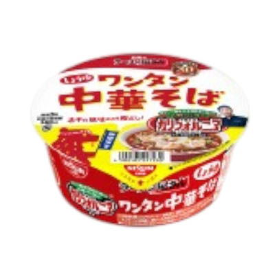 日清　ラーメン屋さんどんぶり　札幌名店監修ワンタン中華そば　しょうゆ　81ｇ