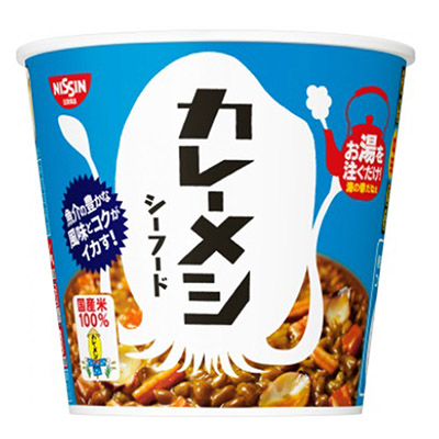 日清 カレーメシシーフード 104g