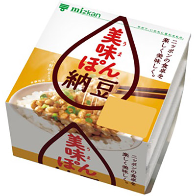 ミツカン 美味ぽん納豆 3個