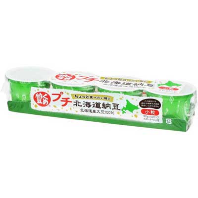 くめ　プチ納豆北海道４カップ８０ｇ