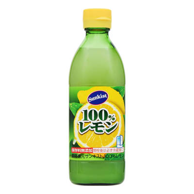 ミツカン　サンキスト１００％レモン　500ｍｌ