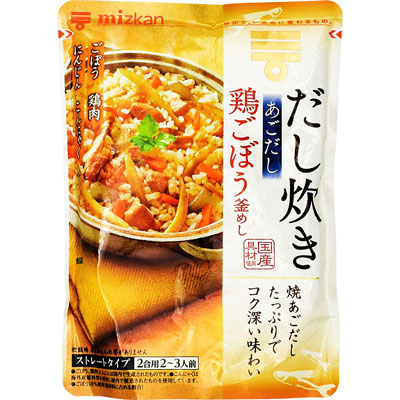 ミツカン　だし炊きあごだし鶏ごぼう釜めし