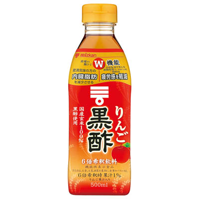 ミツカン　りんご黒酢５００ｍｌ