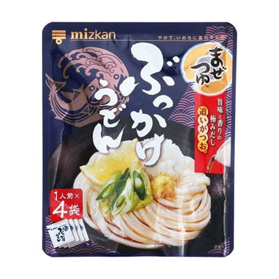 ミツカン　まぜつゆぶっかけうどん　4袋入