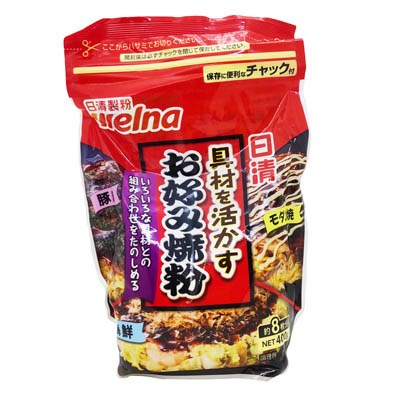 日清製粉ウェルナ 具材を活かすお好み焼粉 400g