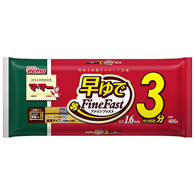 マ・マー 早ゆで 太さ1.6mm 結束タイプ 400g