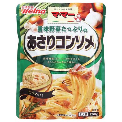 マ・マー 香味野菜たっぷりのあさりコンソメ260g