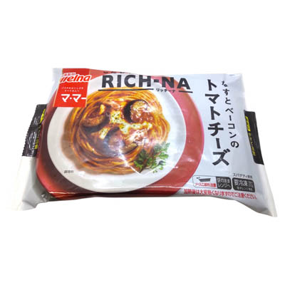 日清製粉ウェルナ マ・マーRICH-NAなすとベーコンのトマトチーズ 270g