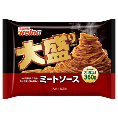 日清製粉ウェルナ　大盛りスパゲティ　ミートソース　360g