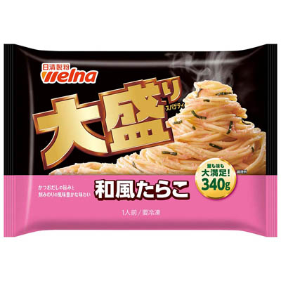 日清製粉ウェルナ　大盛りスパゲティ　和風たらこ　340ｇ