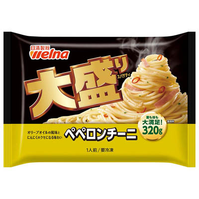 日清製粉ウェルナ　大盛りスパゲティ　ペペロンチーニ　320ｇ