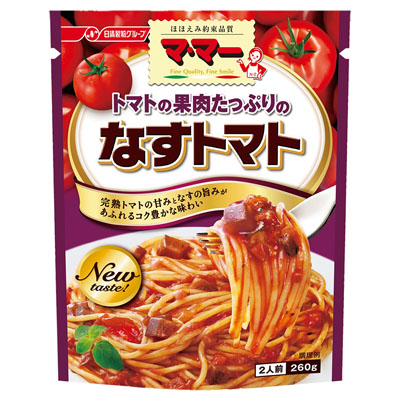 マ・マー トマトの果肉たっぷりのなすトマト260g