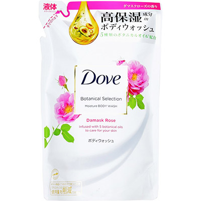 ダヴ ボディウォッシュ ボタニカルセレクション ダマスクローズ つめかえ用  360g