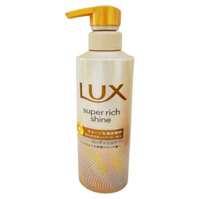 ラックス　スーパーリッチシャイン　ダメージリペア補修コンディショナー　ポンプ　400g