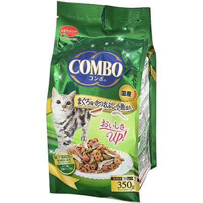 コンボキャット まぐろ味・かつおぶし・小魚添え 350g