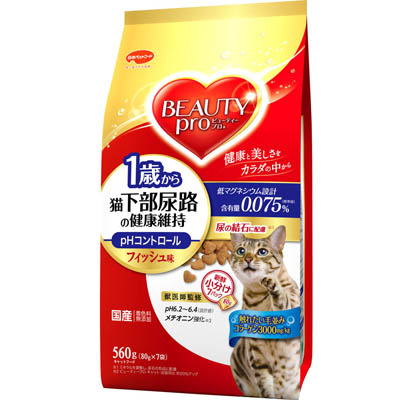 ビューティープロ キャット 猫下部尿路の健康維持 1歳から 560g