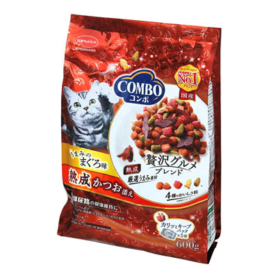 日本ペットフード　コンボ　熟成かつお添え　袋６００ｇ