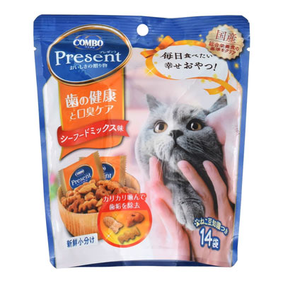 日本ペットフード　コンボ　プレゼント　歯の健康と口臭ケア　14袋