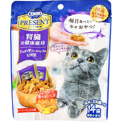 コンボ プレゼント キャット おやつ 腎臓の健康維持 42g(14袋)