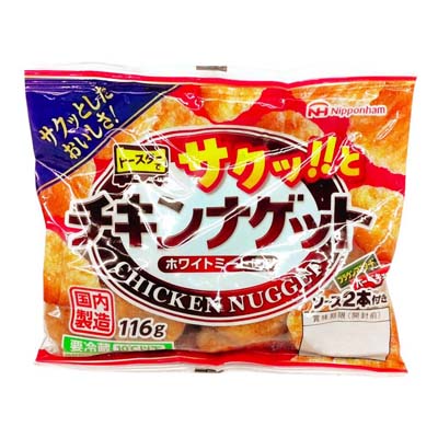 日本ハム　サクッ!!とチキンナゲット　116ｇ