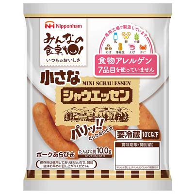 日本ハム　みんなの食卓　小さなシャウエッセン　81ｇ
