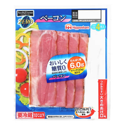 日本ハム　ヘルシーキッチンZERO　ベーコン