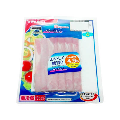 日本ハム　ヘルシーキッチンZERO　ベーコン　30ｇ