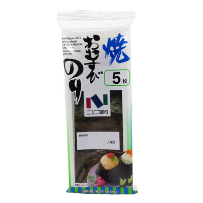 ニコニコのり 焼おむすびのり 5枚