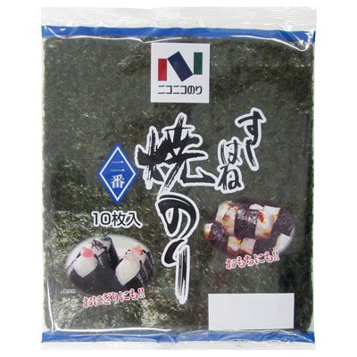 ニコニコ　すしはね焼のり１０枚