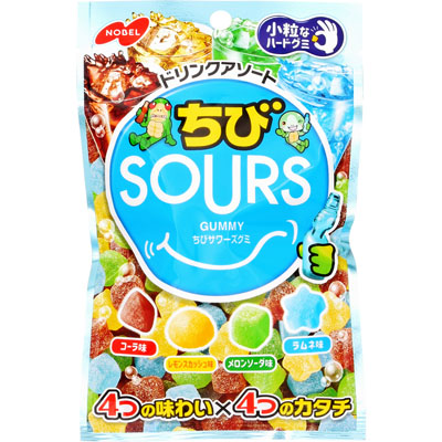 ノーベルちびサワーズドリンクアソート80g