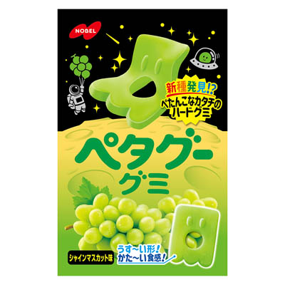 ノーベル ぺタグーグミ シャインマスカット味 50g