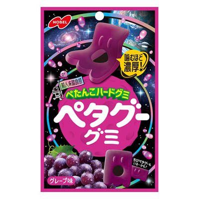 ノーベル　ぺタグーグミ　グレープ味　50ｇ