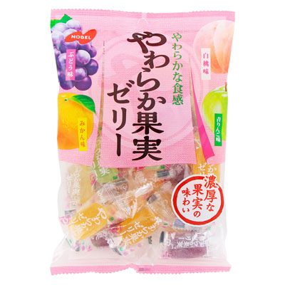 ノーベルやわらか果実ゼリー230g