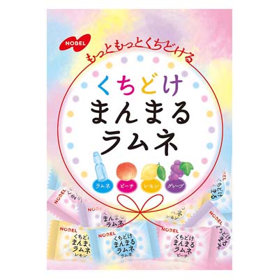 ノーベル くちどけまんまるラムネ 80g