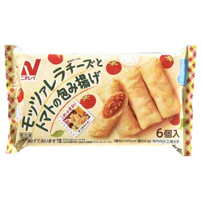 ニチレイ モッツァレラチーズとトマトの包み揚げ 6個入