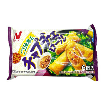 ニチレイ　ごま油香るチャプチェロール　6個入