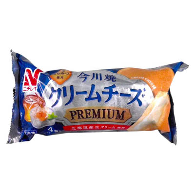 ニチレイ　今川焼　クリームチーズ　プレミアム　4個入