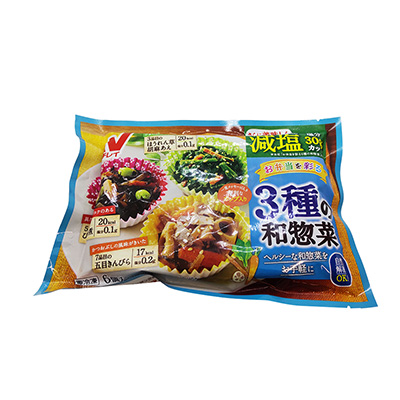 ニチレイ お弁当を彩る減塩3種の和惣菜 3種×2個入