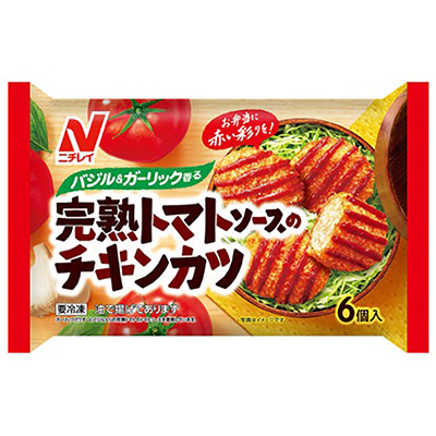 ニチレイ 完熟トマトソースのチキンカツ