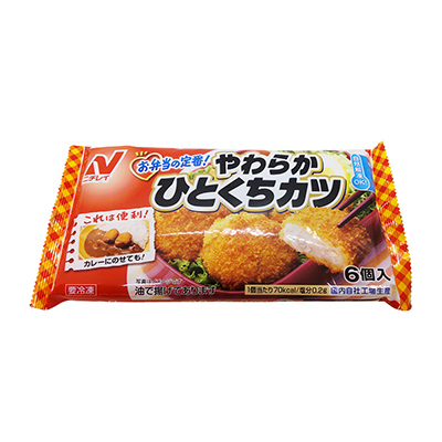 ニチレイ やわらかひとくちカツ 6個入