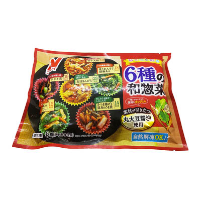 ニチレイ お弁当を彩る6種の和惣菜 6個入