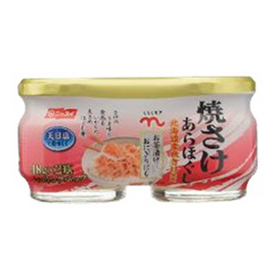 くらしモア ニッスイ焼さけあらほぐし 48gx2瓶